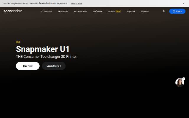 Snapmaker storefront