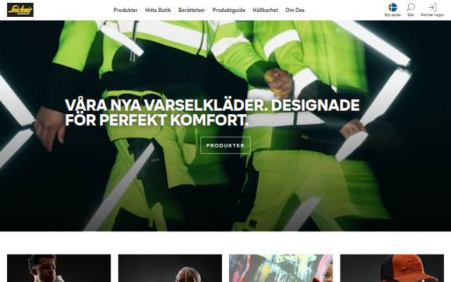 Montra da Arbetskläder av hög kvalitet