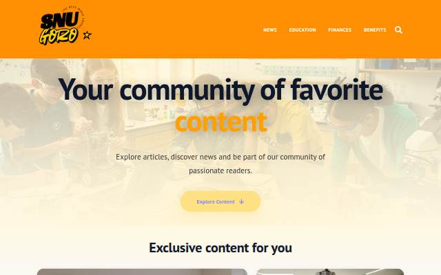SnuTV storefront