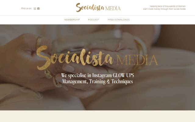 socialistamedia.co.uk storefront