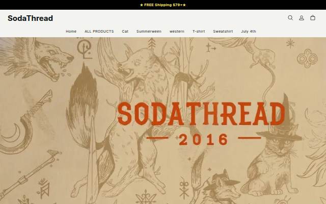 SodaThread storefront