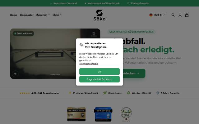 Söko storefront