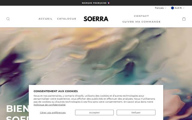 Startseite von Soerra