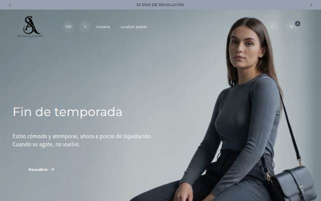 Sofia Alcazar storefront
