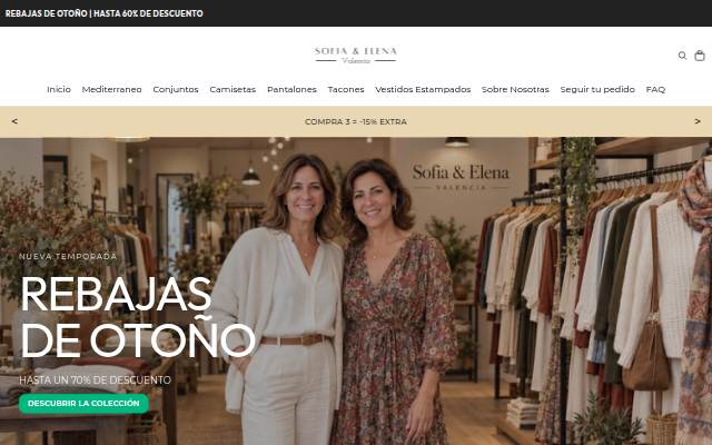 Sofia &amp; Elena Valencia storefront