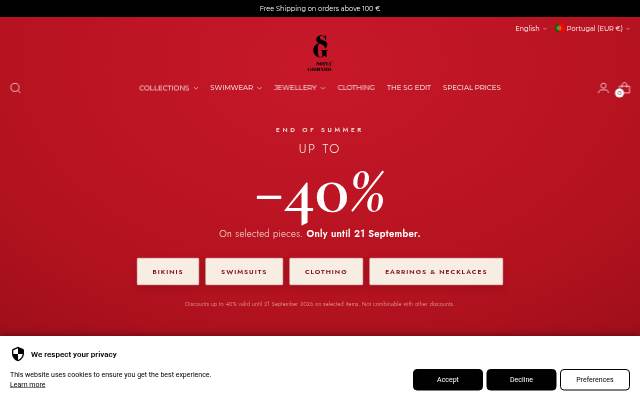Sofia Godinho storefront