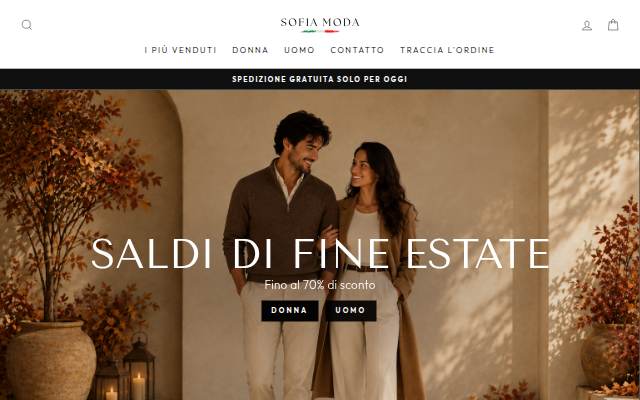 Sofia Moda storefront