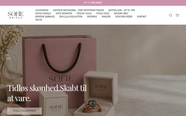 Sofie Aarhus storefront