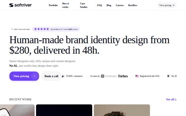 Startseite von Professional Logo Design Services
