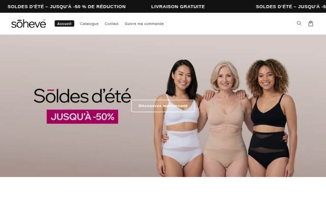 Soheve storefront