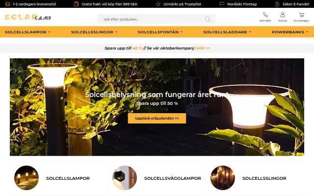 Startseite von SolarCamp