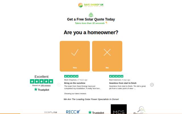 Save Energy UK storefront