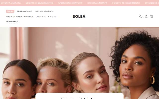 SOLEA storefront