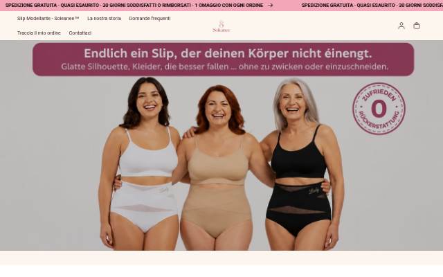 Soleane storefront