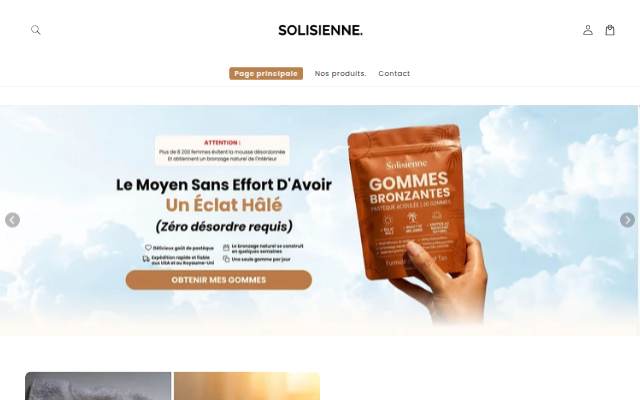 Solisienne storefront