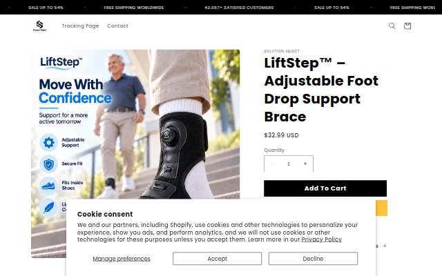 Solution Select storefront