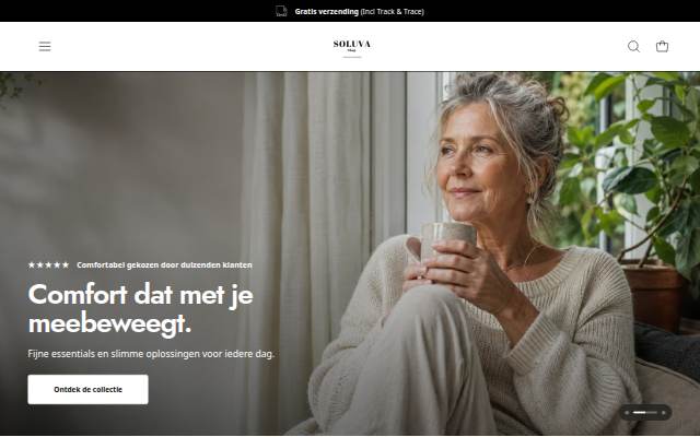 soluva-shop.nl storefront