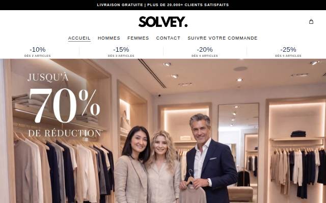 SOLVEY storefront