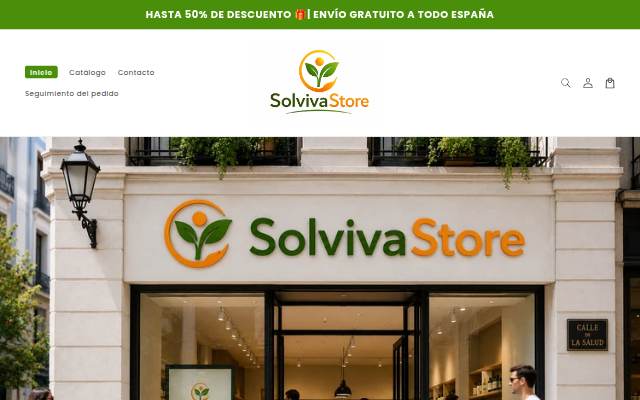 SolvivaStore storefront