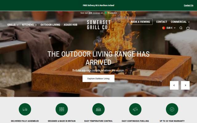 Startseite von Somerset Grill Co