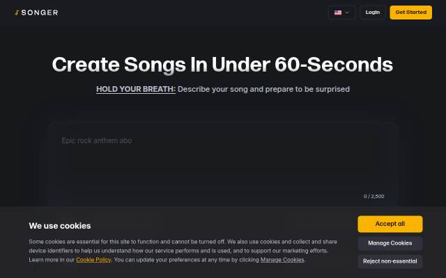 Songer storefront