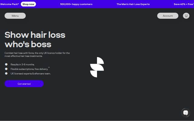 Sons UK storefront