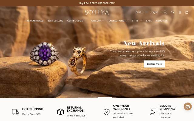 Sotiya storefront