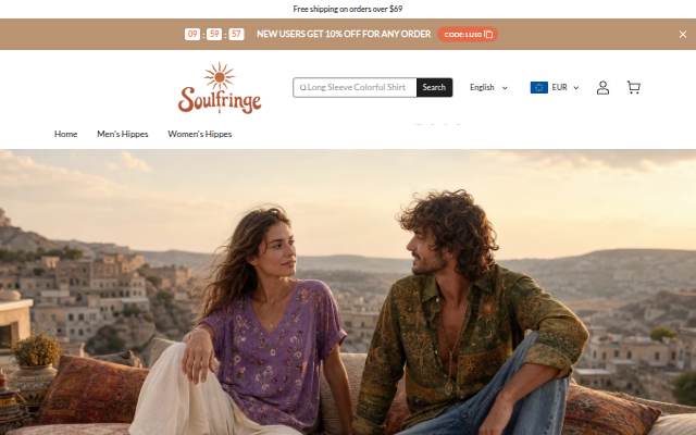 Startseite von Soulfringe