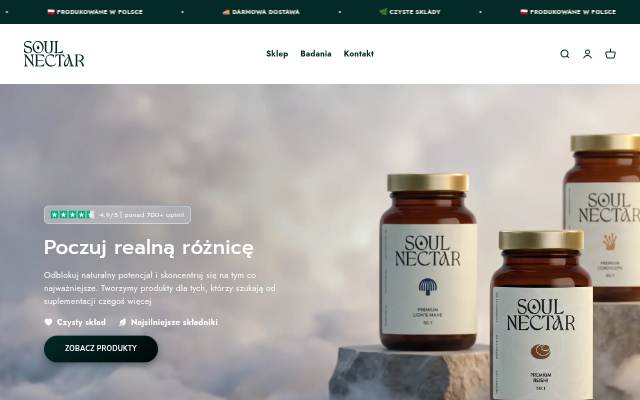 SoulNectar storefront