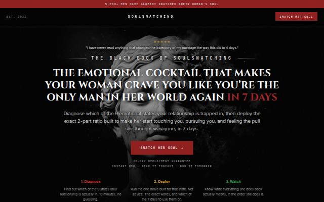 The Black Book of Soulsnatching storefront