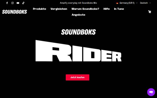 Soundboks DE storefront