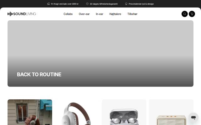 Soundliving storefront