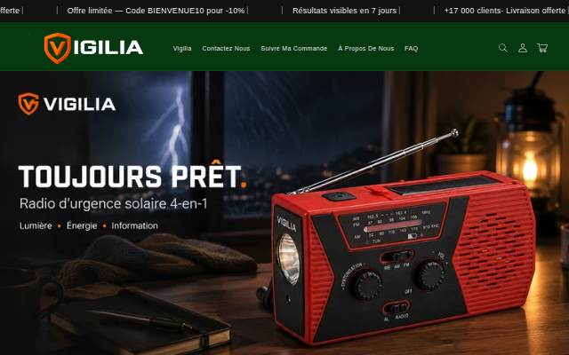 VIGILIA storefront