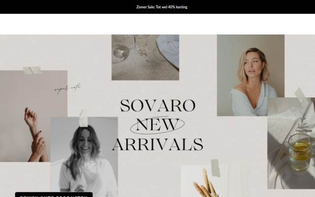 Sovaro.nl storefront