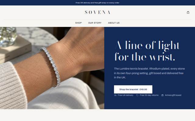 sovena storefront