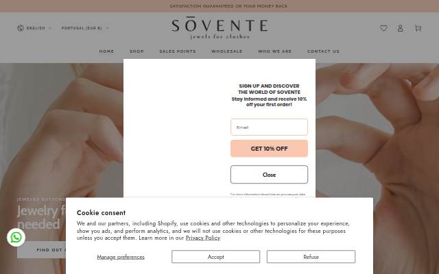 Vitrine de Sovente