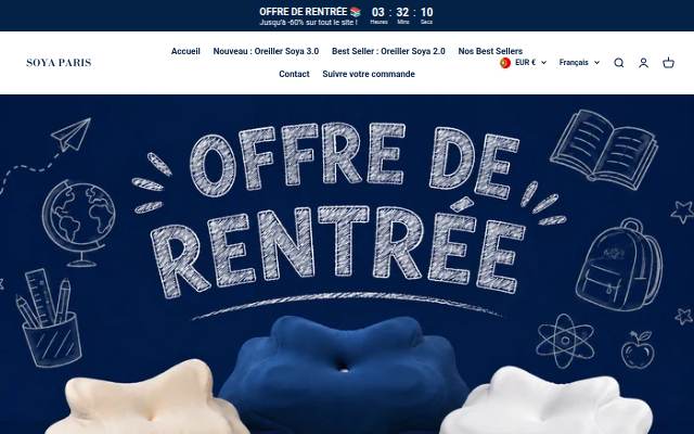 Vitrine de SOYA PARIS