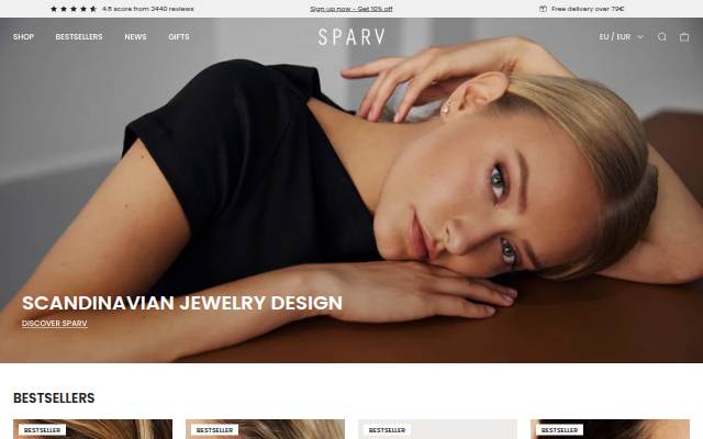 Sparv Accessories AB storefront