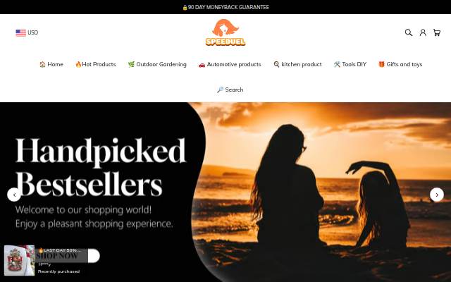 Speedvel storefront