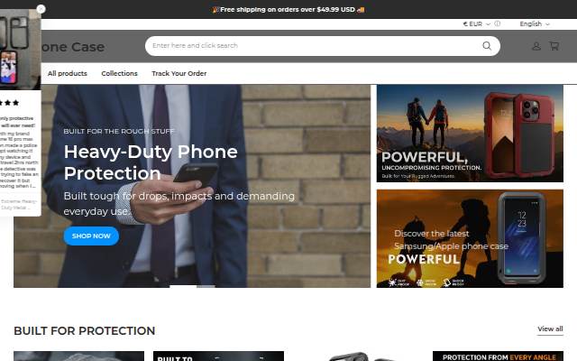 SPhone Case storefront