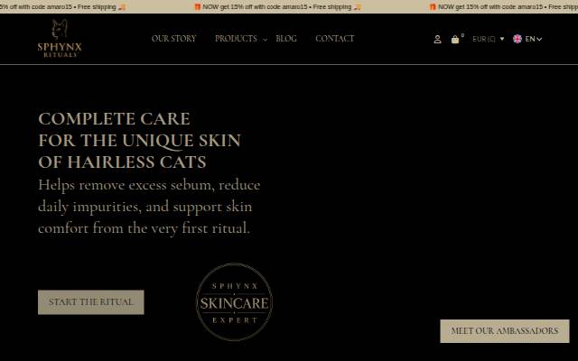 SPHYNX RITUALS storefront