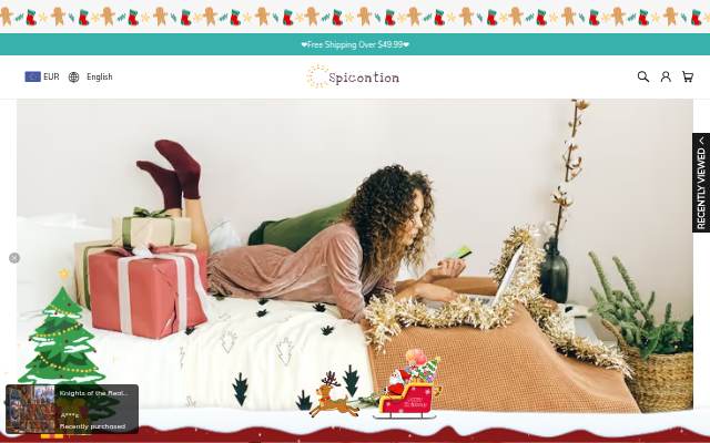 Startseite von Spicontion