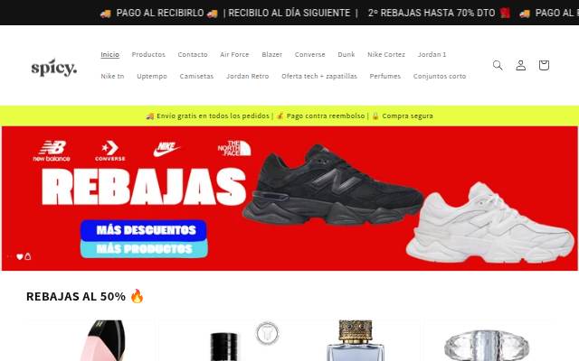 Spicy Zapas storefront