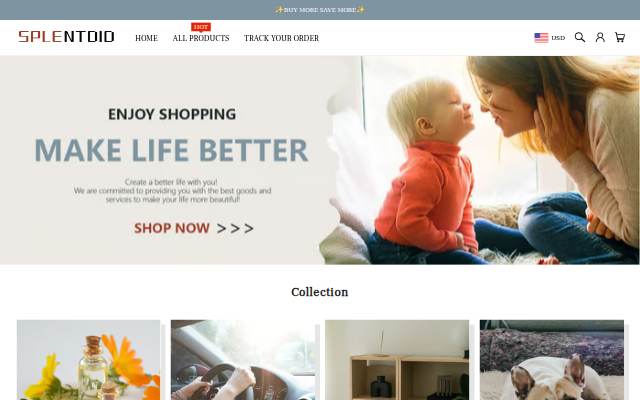 SPLENTDID storefront