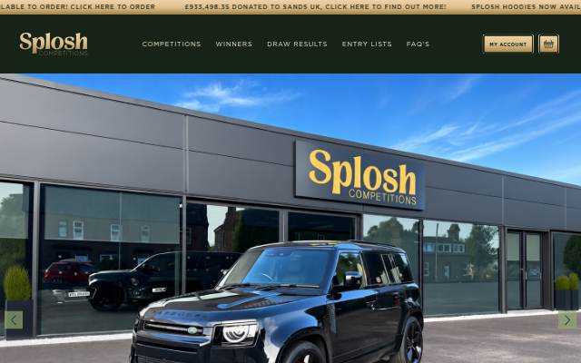 Splosh Competitions storefront