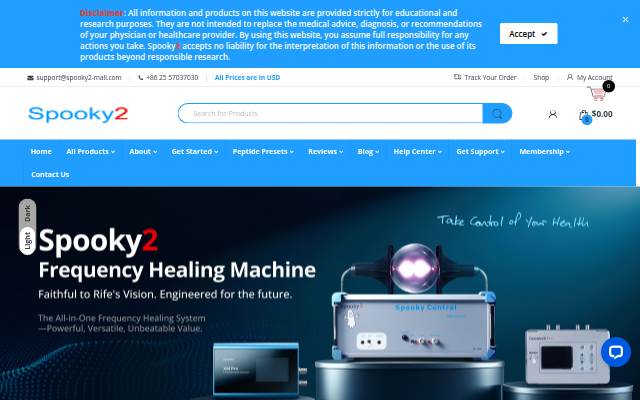 Spooky2 - The Affordable Rife Machine for Every Home storefront
