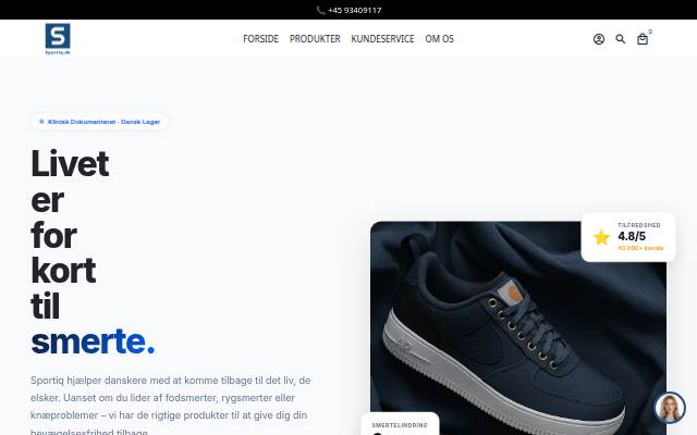 Sportiq storefront