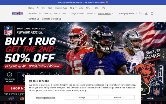 Montra da SportyRug.co