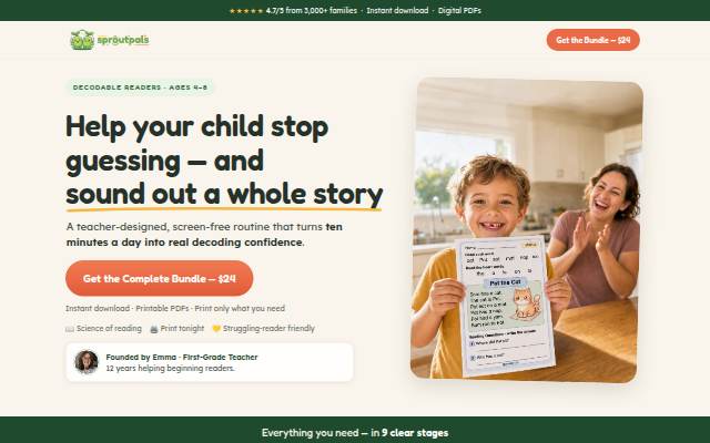 SproutPals storefront