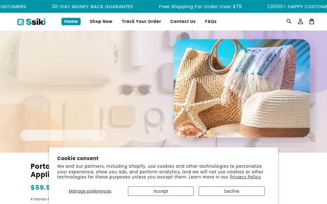 ssiki storefront